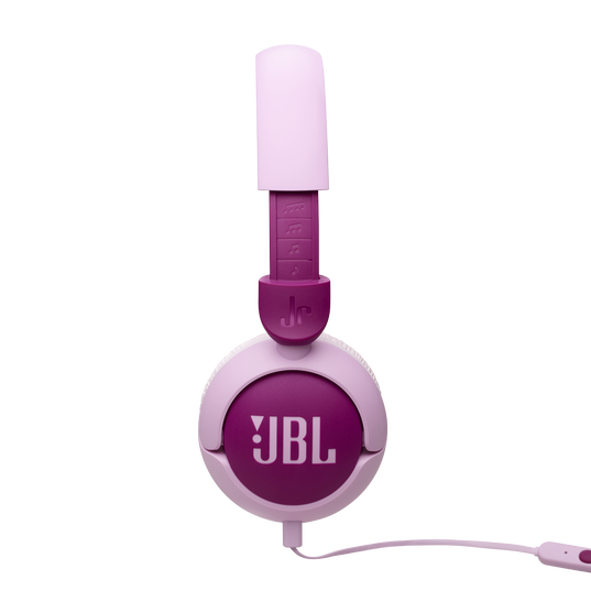 JBL Junior 320 - Purple - Wired on-ear kids headphones - Left